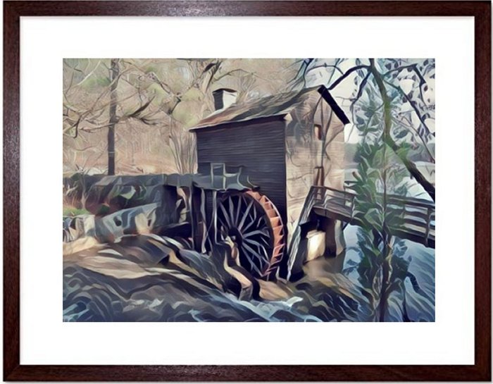 Watermill Art Framed Prints